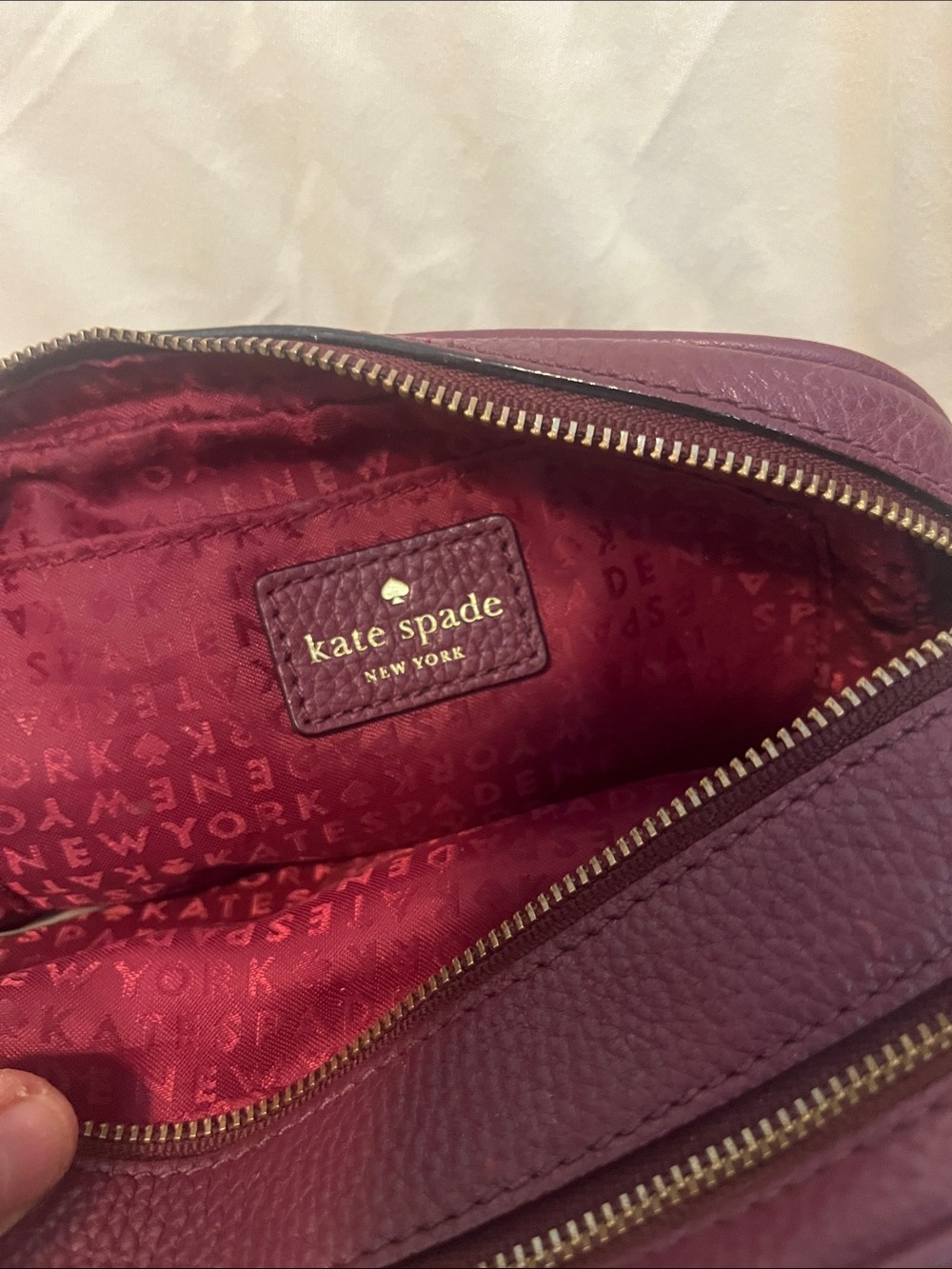 kate spade Pebbled Leather Crossbody - Picture 2 of 14